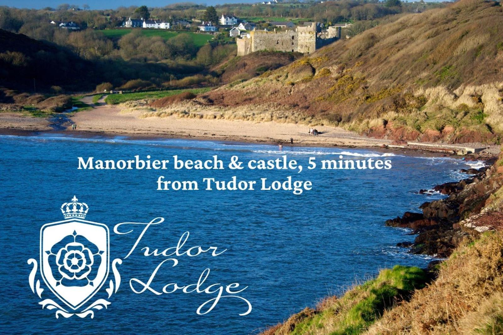 Tudor Lodge Bed & Breakfast Манорбьер Экстерьер фото